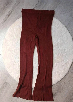 🤎 Pantalon côtelé marron évasé – Bonprix bpc mama – Taille 44/46, marque: Bonprix, état: Très bon état, taille: XL / 42 / 14, 8,00 €, 9,10 € Protection acheteurs incluse