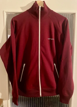 Carhartt Trainings Jacke dunkelrot, brand: Carhartt, condizioni: Ottime, taglia: M, €35.00, €37.45 include la Protezione acquisti