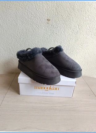 Boots Femme Manoukian - Grises - Taille 41 - Neuf avec Boîte - Idéales pour l’Hiver, marque: Manoukian, état: Neuf sans étiquette, taille: 41, 70,00 €, 74,20 € Protection acheteurs incluse