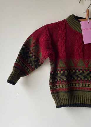 Vintage kabeltrui winter trui kerst trui uit de 80s, merk: Vintage, staat: Goed, maat: 12-18 maanden / 80 cm, € 12,00, € 13,30 inclusief Kopersbescherming