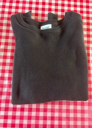Pull noir homme pull and bear, marke: Pull & Bear, zustand: Gut, größe: M, 5,00 €, 5,95 € inklusive Vinted-Käuferschutz