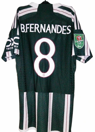 B.fernandes maglia manchester united match worn shirt, brand: Match, condizioni: Nuovo senza cartellino, taglia: XL, €269.00, €283.15 include la Protezione acquisti