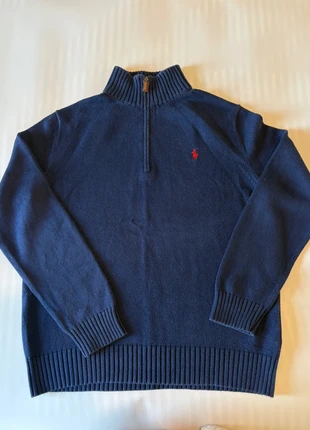 Ralph Lauren Navy Quarterzip, brand: Ralph Lauren, condition: Very good, size: M, £36.00, £38.50 includes Buyer Protection