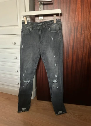 Calças de ganga cinza escuras, brand: Vs. Miss, condizioni: Ottime, taglia: L / IT 44 / EU 40, €2.00, €2.80 include la Protezione acquisti