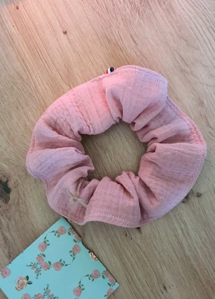 Chouchou couleur saumon, marca: Coton, estado: Muy bueno, 3,00 €, 3,85 € Protección al comprador incluida