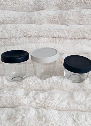 Lot de 3 pots en verre Béaba, marque: BÉABA, état: Très bon état, 17,00 €, 18,55 € Protection acheteurs (Pro) incluse