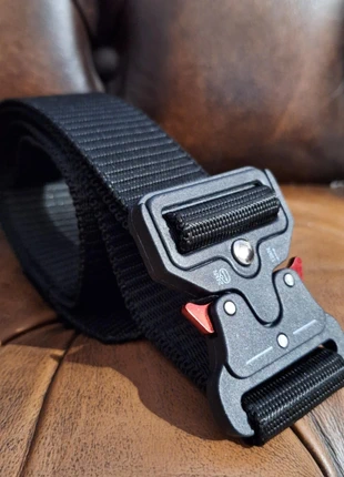 Ceinture tactique Nylon robuste, 125 cm noire #AlphaAventure, état: Très bon état, taille: 125 cm, 8,50 €, 9,63 € Protection acheteurs (Pro) incluse