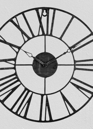 Atmosphera Vintage Wandklok – Metaal – Zwart – 36.5 cm, marque: Atmosphera, état: Neuf avec étiquette, 12,90 €, 14,25 € Protection acheteurs incluse