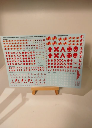 Planche de décalcomanies transfert Space Marines primaris white scars, marque: Games Workshop, état: Très bon état, 6,90 €, 7,95 € Protection acheteurs (Pro) incluse