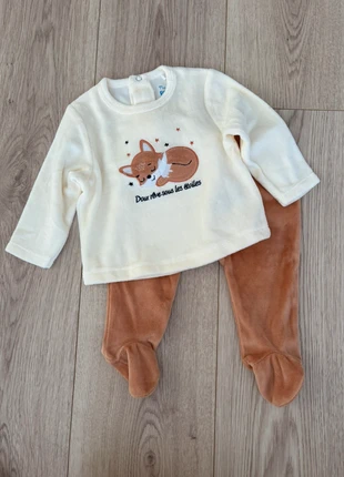 Ensemble de pyjama renard Mes Petits Cailloux, brand: Mes Petits Cailloux, condizioni: Ottime, taglia: 6-9 mesi / 68 cm, €3.00, €3.85 include la Protezione acquisti