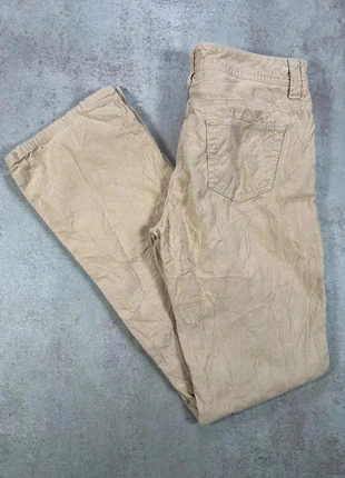 Pantalon En Velours Côtelé / Corduroy express beige coton texturé, coupe droite, poches taille 0, brand: Vintage Dressing, condition: Very good, size: S / 36 / 8, €12.00, €13.30 includes Buyer Protection Pro