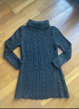 Robe pull torsadées noir avec col roulé Taille S / M, 36, 38 tbe, marke: je sais pas, zustand: Sehr gut, größe: M / 38 / 10, 8,00 €, 9,10 € inklusive Vinted-Käuferschutz
