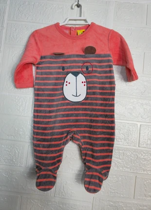 Precioso y abrigado pelele en bonito color coral🎈, marque: Muslher, état: Très bon état, taille: 1-3 mois / 56 cm, 3,00 €, 3,85 € Protection acheteurs incluse