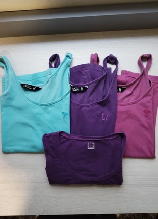 Lote camisetas de tirantes, merk: UP, staat: Goed, maat: M / 38 / 10, € 5,00, € 5,95 inclusief Kopersbescherming