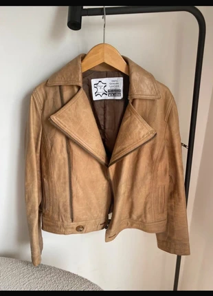 Vintage soft leather jacket in maat S, merk: Vintage Dressing, staat: Veelgebruikt, maat: S / 36 / 8, € 25,00, € 26,95 inclusief Kopersbescherming
