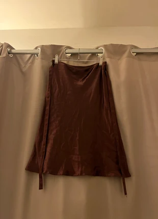 jupe mi longue en satin, brand: Xanaka, condition: Very good, size: S / 36 / 8, €7.00, €8.05 includes Buyer Protection