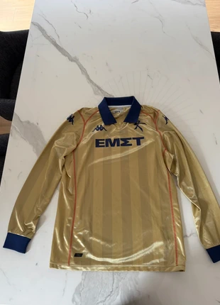 Kappa × Athens Kallithea FC Golden Football Jersey - Size M, marque: Kappa, état: Neuf sans étiquette, taille: M, 70,00 €, 74,20 € Protection acheteurs incluse