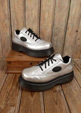 Chaussures compensées dr martens BUZZ 5I argenté, brand: Dr. Martens, condition: Very good, size: 40, €130.00, €137.20 includes Buyer Protection Pro