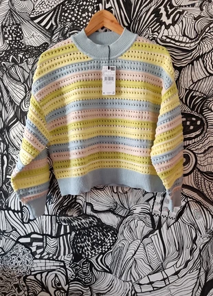 Mango openwork pastel jumper, marque: Mango, état: Neuf avec étiquette, taille: S / 36 / 8, 30,00 €, 32,20 € Protection acheteurs incluse