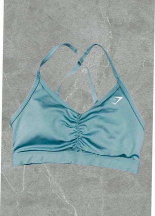 Brassières Gymshark Vert Bleu Taille XS Femme, marque: Gymshark, état: Très bon état, taille: XS, 15,00 €, 16,45 € Protection acheteurs (Pro) incluse