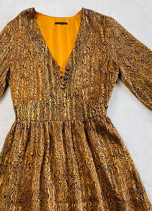 Robe or longue motif léopard ikks taille 34 avec ceinture, marque: IKKS, état: Neuf avec étiquette, taille: XS / 34 / 6, 29,00 €, 31,15 € Protection acheteurs incluse