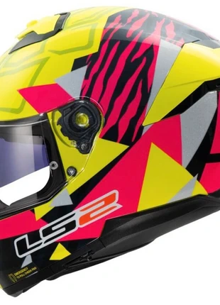 Casco Integral LS2 Amarillo y Rosa, brand: LS2, condizioni: Ottime, €100.00, €105.70 include la Protezione acquisti