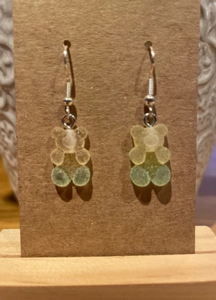 Super cute, two tone sugared look gummy bear earrings, brand: sugar look gummy bears, condition: New without tags, £1.50, £2.28 includes Buyer Protection