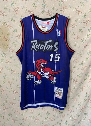 Maillot extérieur rétro NBA saison 1998-99 - Vince Carter, Raptors de Toronto, neuf., brand: Nike, condition: Very good, size: L, €17.00, €18.55 includes Buyer Protection