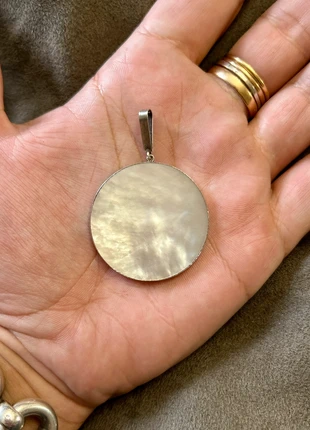 Pendentif en argent massif et nacre, marque: Argent, état: Très bon état, 32,95 €, 35,30 € Protection acheteurs (Pro) incluse