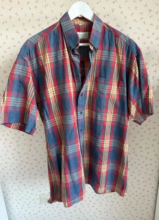 Crescendo geruite blouse – maat M – kleurrijk & luchtig, merk: Crecendo, staat: Heel goed, maat: M, € 6,00, € 7,00 inclusief Kopersbescherming