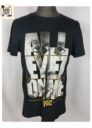 T-shirt graphique vintage noir Tupac All Eyez on me - Taille M, marke: Vintage Dressing, zustand: Sehr gut, größe: M, 14,90 €, 16,35 € beinhaltet Vinted-Käuferschutz Pro