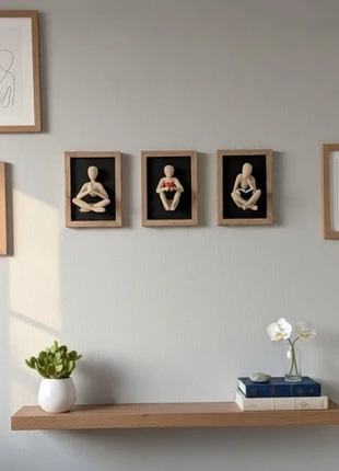 3 cadres de statues méditation/prière, amour, lecteur, marke: Collecticraft, zustand: Sehr gut, 59,00 €, 62,65 € beinhaltet Vinted-Käuferschutz Pro