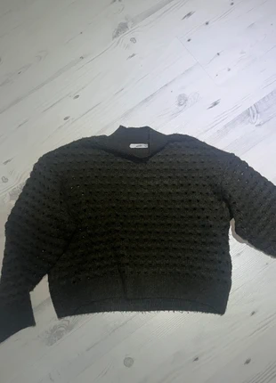 Pull kaki texturé – chaud & confortable, marca: Mango, estado: Muito bom, tamanho: XS / 34 / 6, €10.00, €11.20 inclui Proteção do Comprador