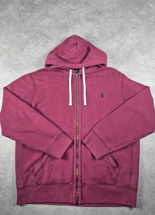 Sweat à capuche ZIP Ralph Lauren Bordeau Taille L, marque: Ralph Lauren, état: Très bon état, taille: L, 75,00 €, 79,45 € Protection acheteurs incluse