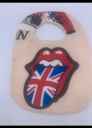 Bavoir motif The Rolling Stones . Doublé avec de l’éponge bambou , hand made . De 0-3 mois ., brand: Fait Main, condition: New without tags, €12.90, €14.25 includes Buyer Protection