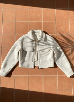 Veste courte blanche élégante chic tendance S, manteau automne hiver, brand: Isoldea, condition: Very good, size: S / 36 / 8, €64.99, €68.94 includes Buyer Protection Pro