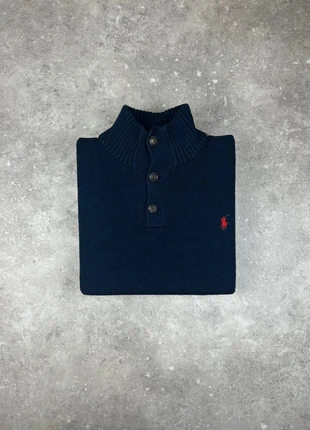 Half-zip à Col Boutonné Un Quart Zip Pull Ralph Lauren Taille XL Homme Bleu Marine Logo, marque: Ralph Lauren, état: Très bon état, taille: XL, 34,00 €, 36,40 € Protection acheteurs (Pro) incluse