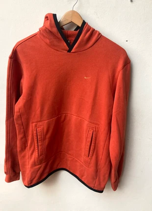 Sudadera Nike naranja vintage 90 Orange hoodie capucha felpa pull arancione y2k 2000 retro orange, merk: Nike, staat: Heel goed, maat: M, € 17,99, € 19,59 inclusief Kopersbescherming