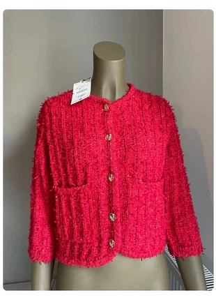 Gilet veste rouge Zara taille S neuf, brand: Zara, condition: New with tags, size: S / 36 / 8, €30.00, €32.20 includes Buyer Protection