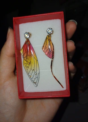 Boucle d'oreille fée jaune orange dorée, marque: Pandora, état: Neuf avec étiquette, 15,00 €, 16,45 € Protection acheteurs incluse