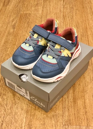 Brand New - Clarks Feather Pace K Trainers, 8.5 F, brand: Clarks, condition: New with tags, size: 8.5 child | EU 26, £25.00, £27.30 includes Buyer Protection