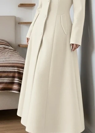 Manteau Long Chic Polaire - Col Montant - 229, marque: gihu, état: Très bon état, taille: S / 36 / 8, 89,99 €, 95,19 € Protection acheteurs incluse