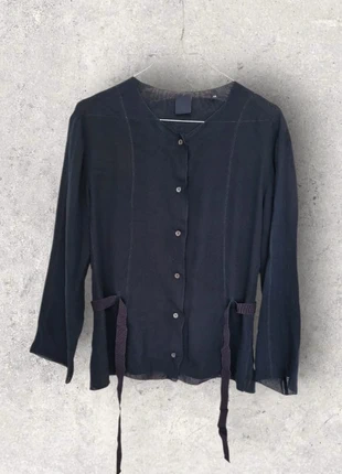 Blouse noire manches 3/4 Aspesi taille 42, marca: Aspesi, estado: Nuevo sin etiquetas, tamaño: XL / 42 / 14, 40,00 €, 42,70 € Protección al comprador incluida