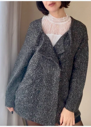 Veste longue IRO grise et blanche très bon état, marque: IRO, état: Très bon état, taille: S / 36 / 8, 48,00 €, 51,10 € Protection acheteurs incluse