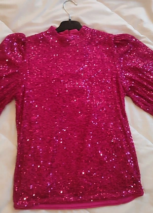 Super T-shirt paillettes rose, marque: Cache Cache, état: Neuf avec étiquette, taille: XS / 34 / 6, 3,00 €, 3,85 € Protection acheteurs incluse