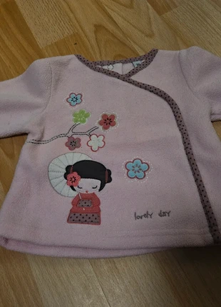 Pull en polaire, zustand: Sehr gut, größe: 1-3 Monate / 56, 1,00 €, 1,75 € inklusive Vinted-Käuferschutz