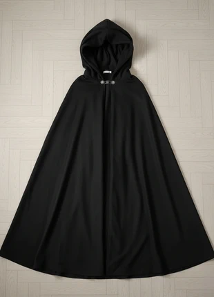 Cape de cosplay noire pour Noël, Halloween et fêtes – sorcier, faucheur, magique, merk: Vintage Dressing, staat: Heel goed, maat: S / 36 / 8, € 30,00, € 32,20 inclusief Kopersbescherming