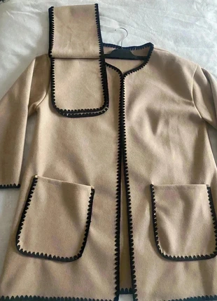 Veste à écharpe brodée, condition: New with tags, size: One size, €20.00, €21.70 includes Buyer Protection