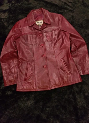 Veste en cuir bordeaux ARTURO femme XL vintage, marque: Arturo, état: Très bon état, taille: XL / 42 / 14, 40,32 €, 43,04 € Protection acheteurs incluse