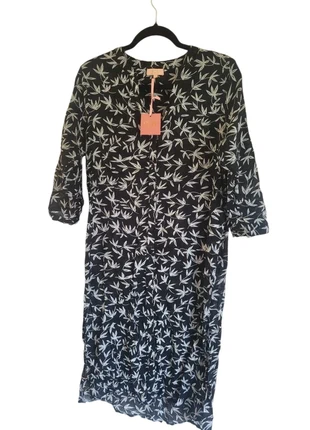 Robe Goa noire en coton imprimé feuillage – Taille S – Neuve, marque: Goa, état: Très bon état, taille: S / 36 / 8, 19,90 €, 21,60 € Protection acheteurs incluse